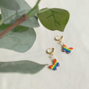 Pride Butterfly Charms